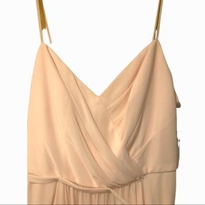 Brand new ❣️❣️ Peach color Short elegant dress 👗 so excited 4